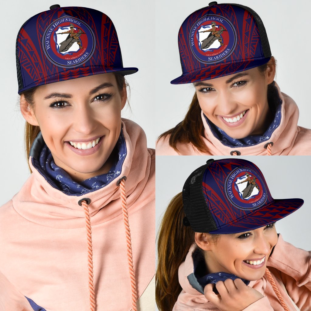 Hawaii - Waianae High Trucker Hat - AH - Polynesian Pride