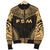 Federated States Of Micronesia Polynesian Chief Men's Bomber Jacket - Gold Version - Polynesian Pride