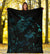 Hawaii Turtle Ohana Paua Shell Premium Blanket - Polynesian Pride