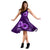 Hawaii Midi Dress - Hibiscus Purple - Polynesian Pride