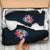 Polynesian Sneakers - Manta Ray And Hibiscus - Polynesian Pride