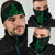 Polynesian Warrior Ikaika Hawaii Bandana 3 - Pack - Green - Polynesian Pride