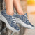 Polynesian Culture Blue White Chunky Sneakers - Polynesian Pride