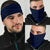 Hawaiian Polynesian Bandana 3 - Pack Basic Warrior Blue - Polynesian Pride