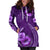 Hawaii Women's Hoodie Dress - Hibiscus Purple - Polynesian Pride