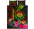 Federated States of Micronesia Polynesian Personalised Quilt Bed Set - Hibiscus and Banana Leaves - Polynesian Pride