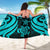 Cook Islands Sarong - Tentacle Turtle Turquoise - Polynesian Pride