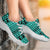 Polynesian tattoo tribal Turquoise Chunky Sneakers - Polynesian Pride