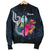 Guam Polynesian Men's Bomber Jacket - Tropical Flower - Polynesian Pride