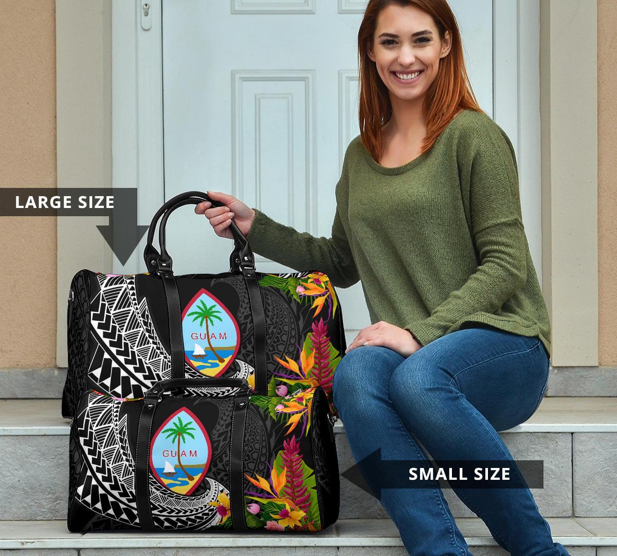 Guam Travel Bag - Seal Spiral Polynesian Patterns - Polynesian Pride