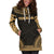 Tokelau Women's Hoodie Dress - Polynesian Gold Chief - Polynesian Pride