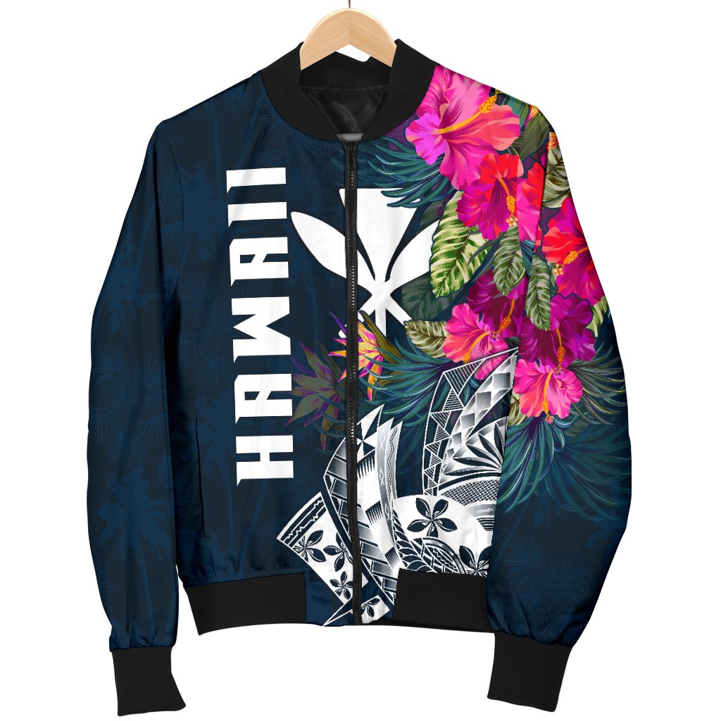 Polynesian Hawaii Men's Bomber Jacket - Summer Vibes - Polynesian Pride