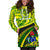 Cook Islands Hoodie Dress Polynesian Tattoo - Polynesian Pride