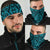 Hawaii Polynesian Tattoo Bandana 3 - Pack - Blue - Polynesian Pride