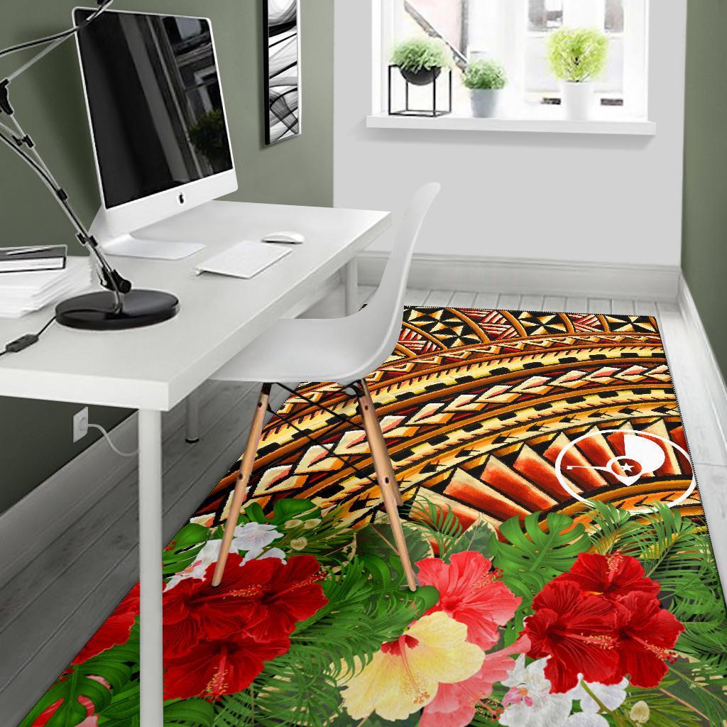 Yap Area Rug - Vintage Pattern - Polynesian Pride