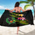 Pohnpei Polynesian Custom Personalised Sarong - Plumeria Tribal - Polynesian Pride