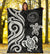 Palau Premium Blanket - White Tentacle Turtle - Polynesian Pride