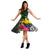 Papua New Guinea Midi Dress - Turtle Plumeria Banana Leaf - Polynesian Pride