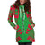 Vanuatu Hoodie Dress - Polynesian Tattoo Flag - Polynesian Pride