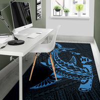Hawaii Hammerhead Shark Polynesian Rug - Polynesian Pride