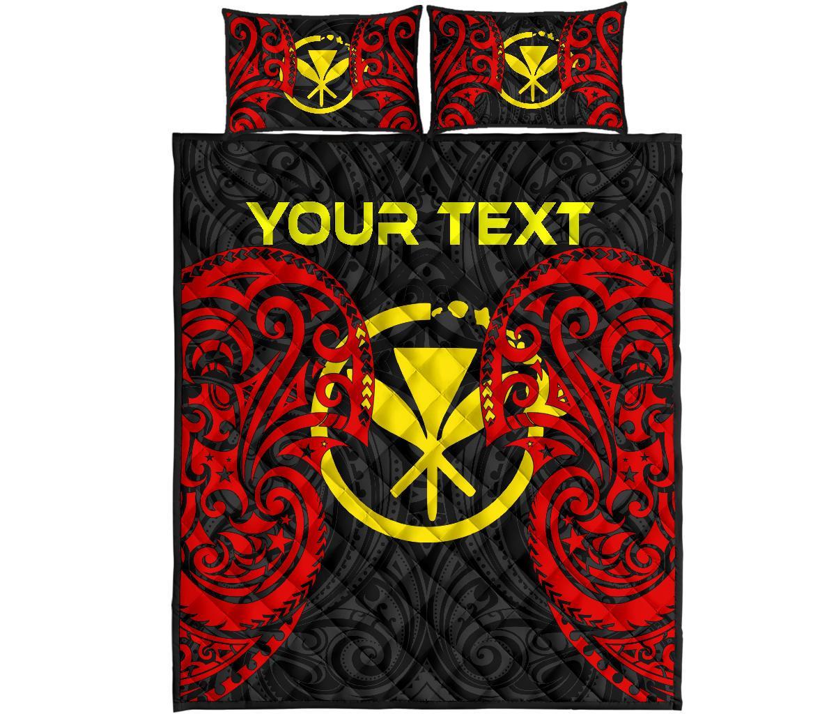 Polynesian Custom Personalised Hawaii Quilt Bed Set - Hawaiian Spirit - Polynesian Pride