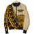 American Samoa Men's Bomber Jacket - Polynesian Wild Style - Polynesian Pride