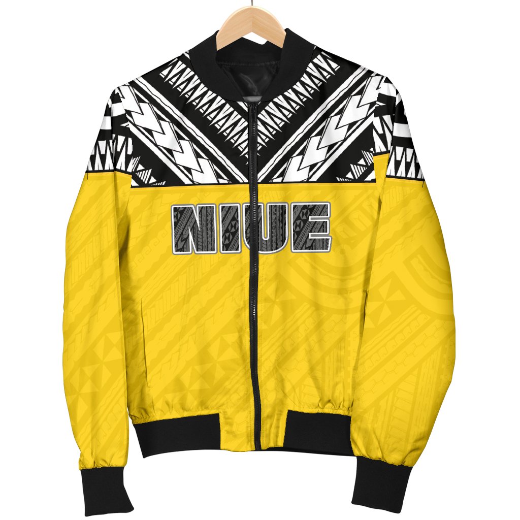 Niue Women's Bomber Jacket - Polynesian Design - Polynesian Pride