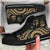 Vanuatu High Top Canvas Shoes - Gold Tentacle Turtle - Polynesian Pride