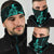 Polynesian Warrior Ikaika Hawaii Bandana 3 - Pack - Turquoise - Polynesian Pride