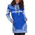 Pohnpei Women's Hoodie Dress - Polynesian Flag Chief - Polynesian Pride