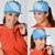 Fiji Tapa Rugby Hat version Style You Win - Blue - Polynesian Pride