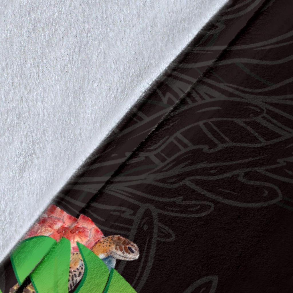 Ocean Turtle Premium Blanket - Polynesian Pride