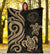 Palau Premium Blanket - Gold Tentacle Turtle - Polynesian Pride