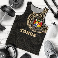 Tonga Polynesian Tattoo Style Tank Top A7 - Polynesian Pride