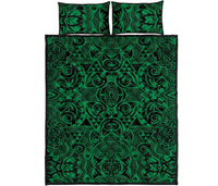 Hawaii Quilt Bed Set Polynesia Kakau Turtle AH - Polynesian Pride