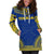 Tokelau Women's Hoodie Dress - Polynesian Flag Chief - Polynesian Pride