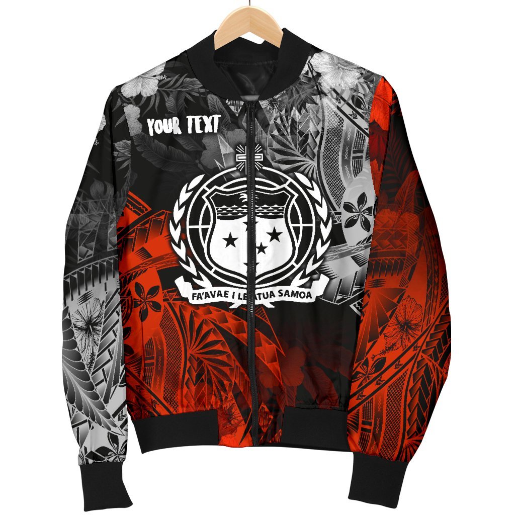 Samoa Polynesian Personalised Men's Bomber Jacket - Vintage Polynesian Style - Polynesian Pride