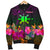 The Philippines Men's Bomber Jacket - Summer Hibiscus - Polynesian Pride