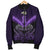 Maori Manaia New Zealand Men Bomber Jacket Purple - Polynesian Pride