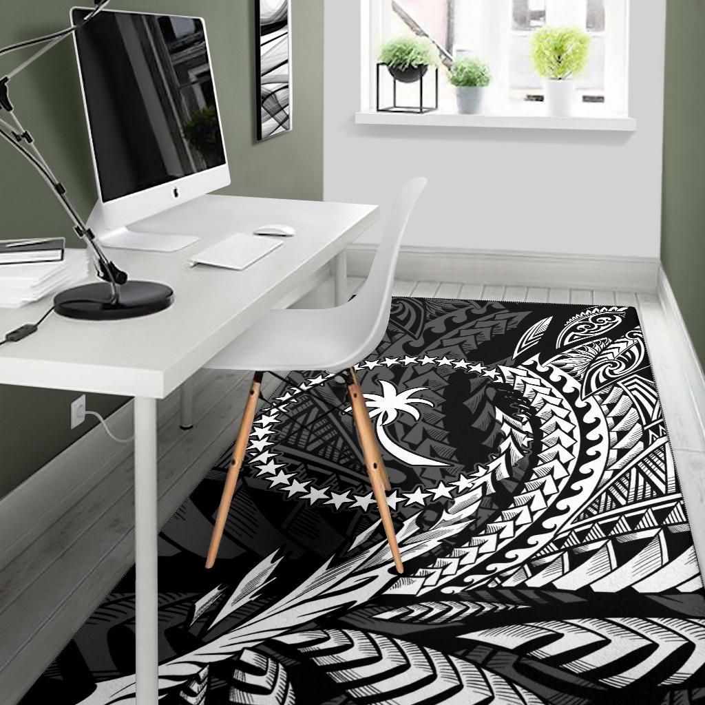 Chuuk State Area Rug - Wings Style - Polynesian Pride