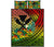 Kanaka Maoli (Hawaiian) - Quilt Bed Set Lauhala Polynesian Hibiscus Reggae Reggae - Polynesian Pride
