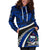 Samoa Hoodie Dress Polynesian Shark Tattoo - Polynesian Pride