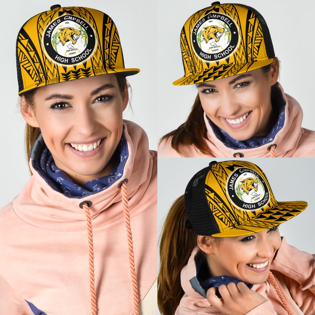 Hawaii - James Campbell High Trucker Hat - AH - Polynesian Pride