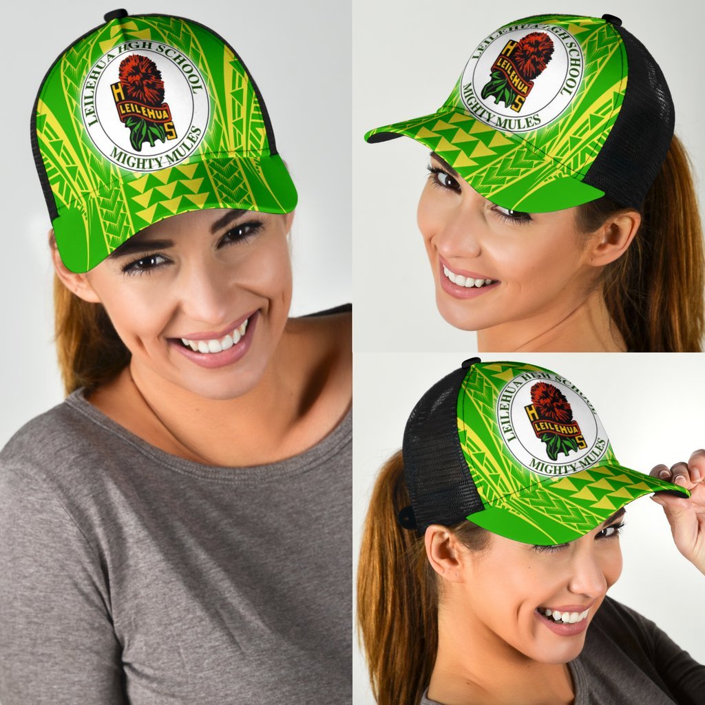 Hawaii - Leleihua High Mesh Back Cap - AH - Polynesian Pride