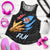 Fiji Women's Racerback Tank - Fiji In Me (Black) Black - Polynesian Pride