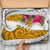 Hawaii Sneakers - Kanaka Maoli With Hibiscus On Polynesian Patterns (YELLOW) - Polynesian Pride