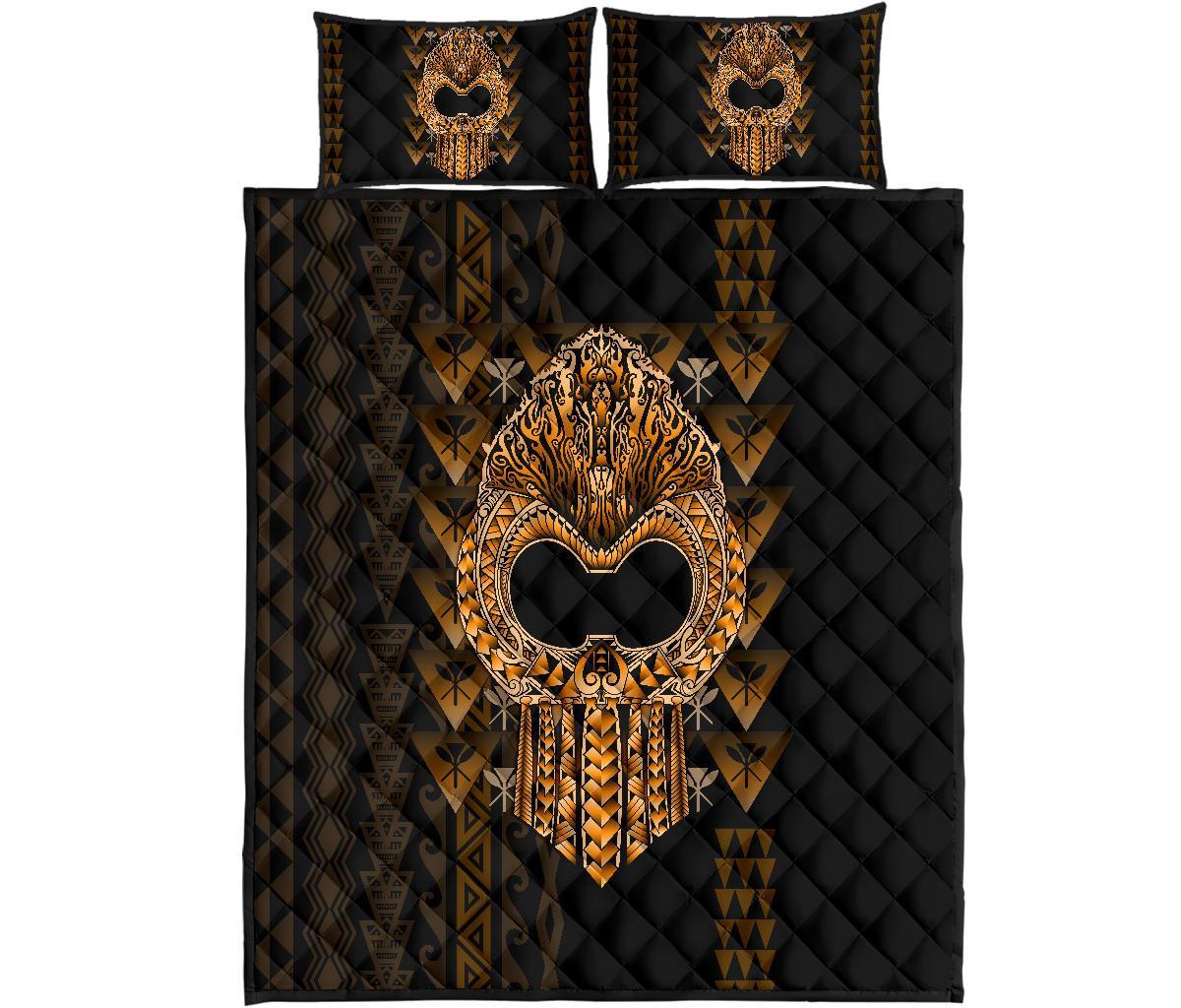 Hawaii Polynesian Quilt Bed Set - Ikaika Hawaiian - Polynesian Pride