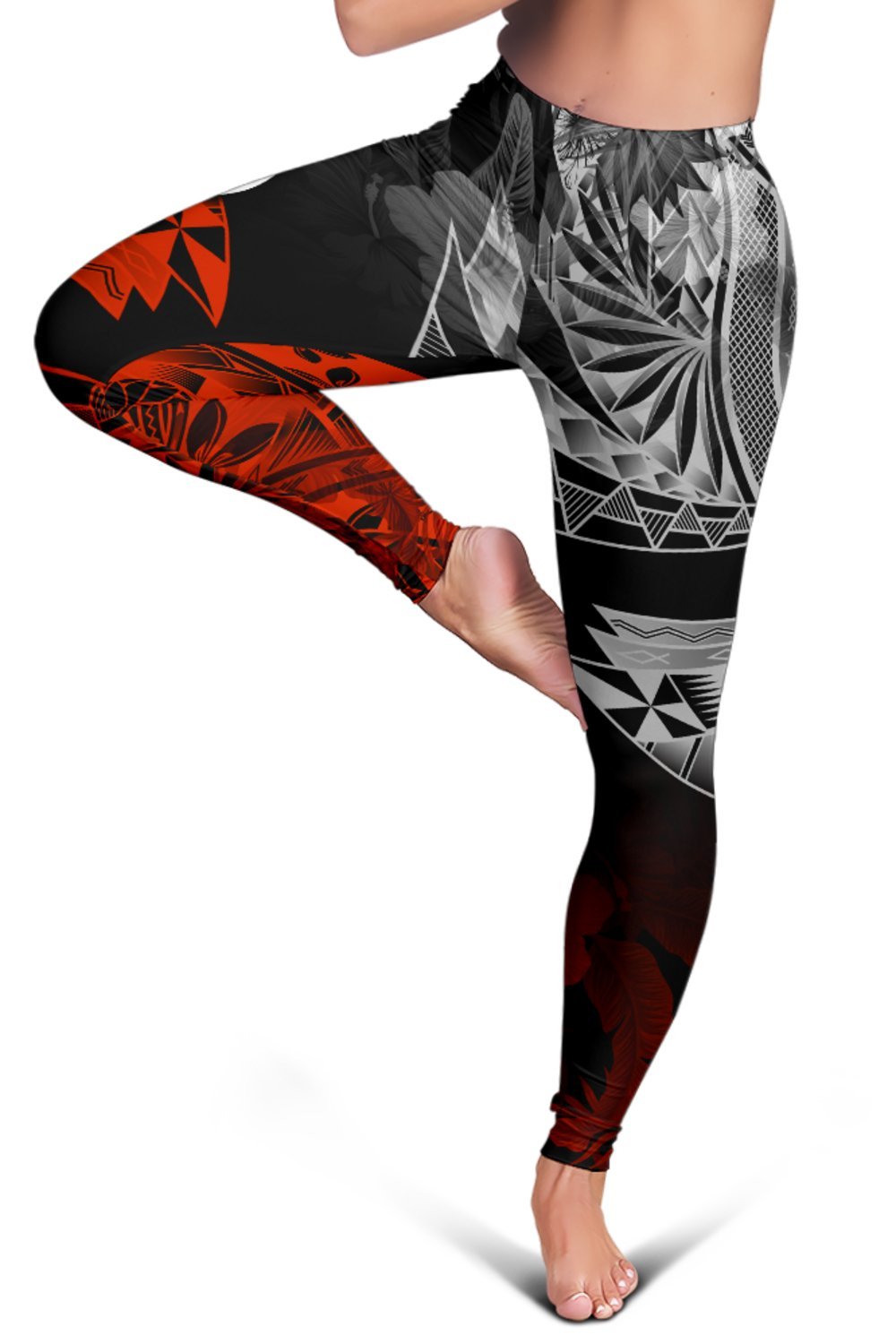 Guam Polynesian Women's Legging - Vintage Polynesian - Polynesian Pride