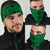 Hawaiian Polynesian Tatau Turtle Green Bandana 3 - Pack - Polynesian Pride