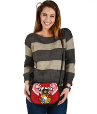 Tonga Rugby Leather Saddle Bag Royal Style - Polynesian Pride